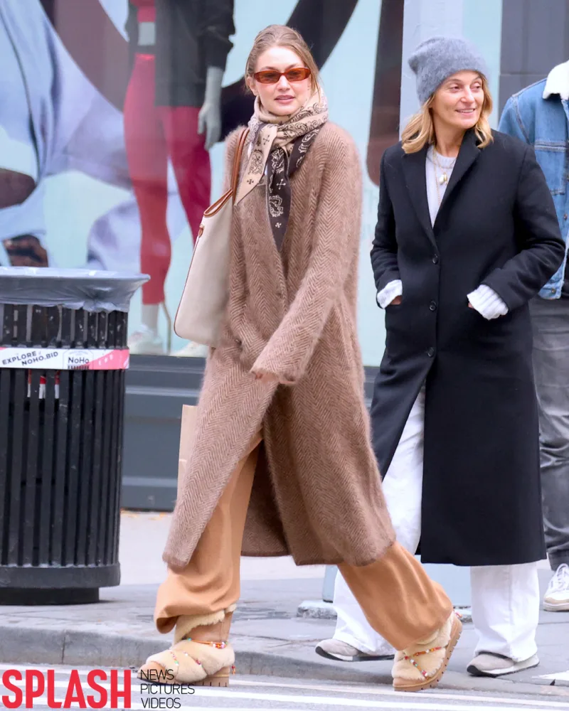 Cicinin payız “look”u diqqət çəkdi