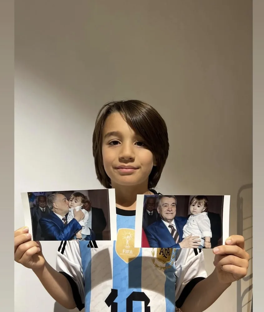 Safuranın qaynatası ilə paylaşımı diqqət çəkdi