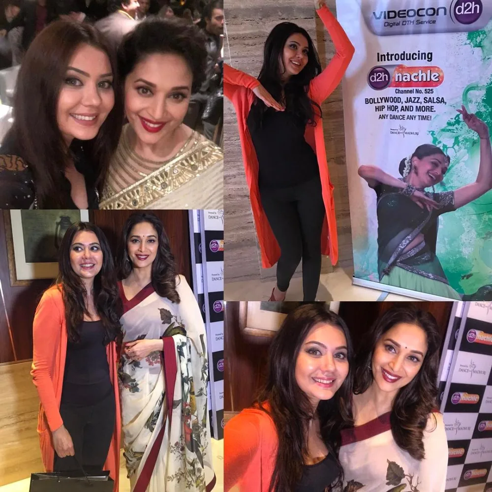 Oksana hind aktyor və aktrisalarla fotolarını paylaşdı