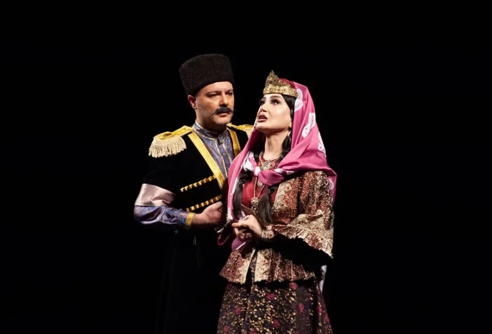 Amaliya Pənahova Dram Teatrda “Xurşidbanu Natəvan”la yad edildi - Foto