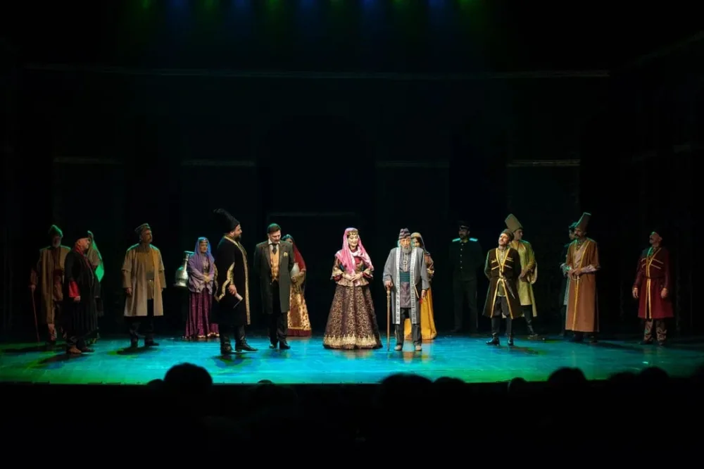 Amaliya Pənahova Dram Teatrda “Xurşidbanu Natəvan”la yad edildi - Foto