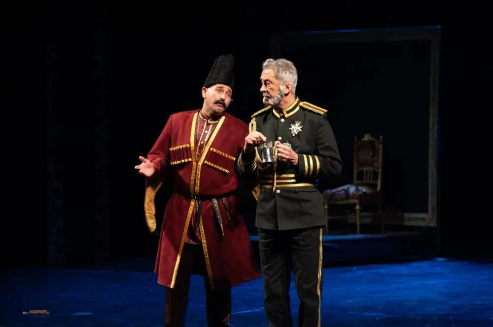 Amaliya Pənahova Dram Teatrda “Xurşidbanu Natəvan”la yad edildi - Foto