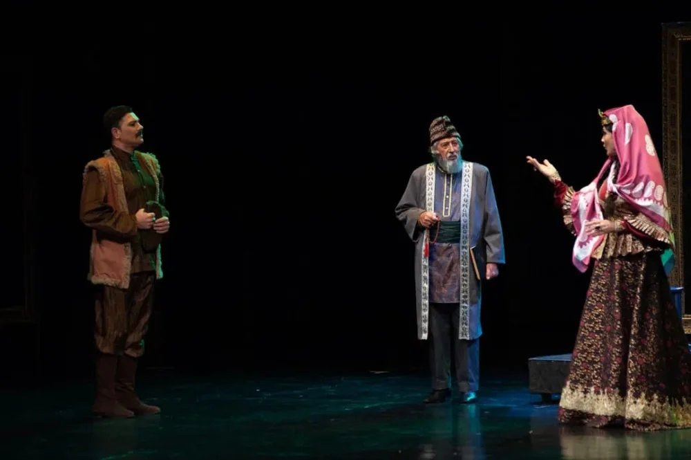 Amaliya Pənahova Dram Teatrda “Xurşidbanu Natəvan”la yad edildi - Foto