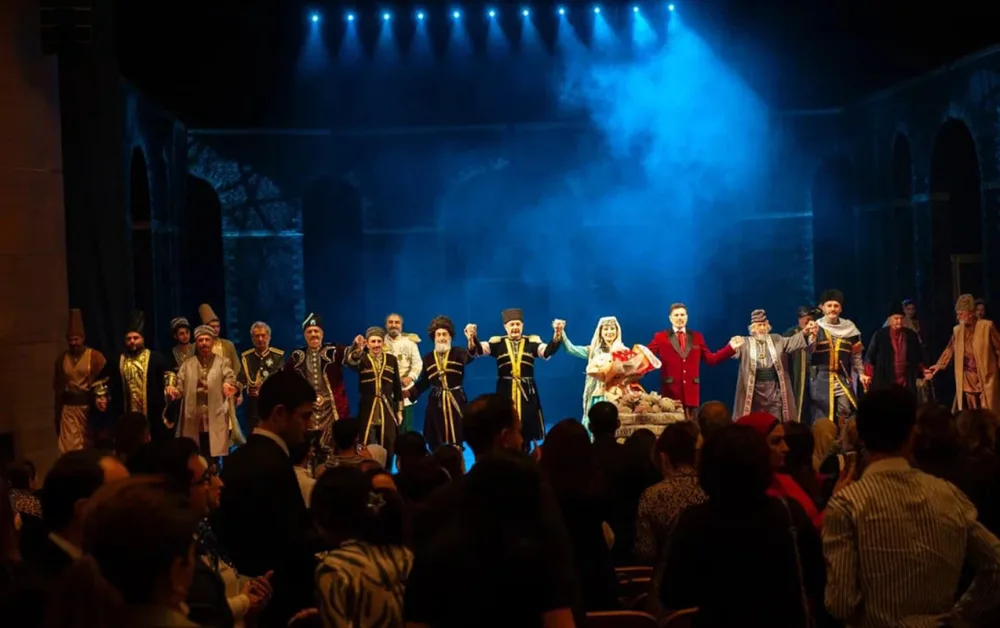 Amaliya Pənahova Dram Teatrda “Xurşidbanu Natəvan”la yad edildi - Foto