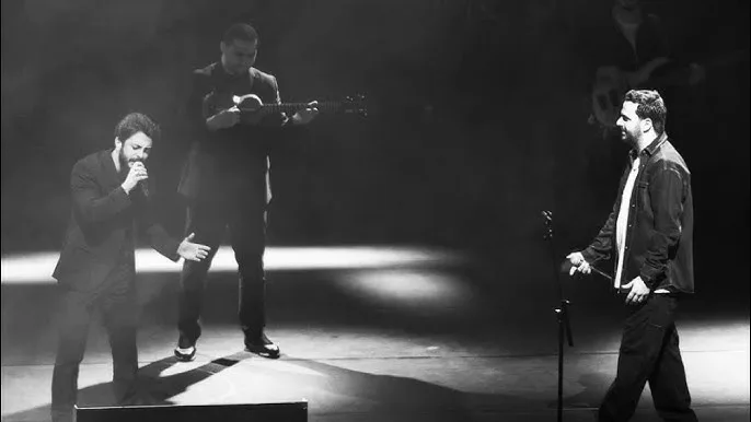 Hava limanından birbaşa konsertə gəldi