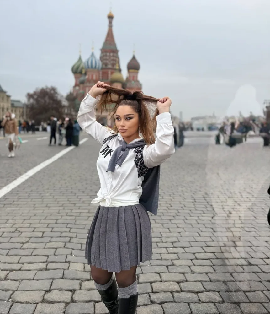 Moskvadan paylaşım etdi