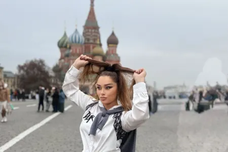 Moskvadan paylaşım etdi