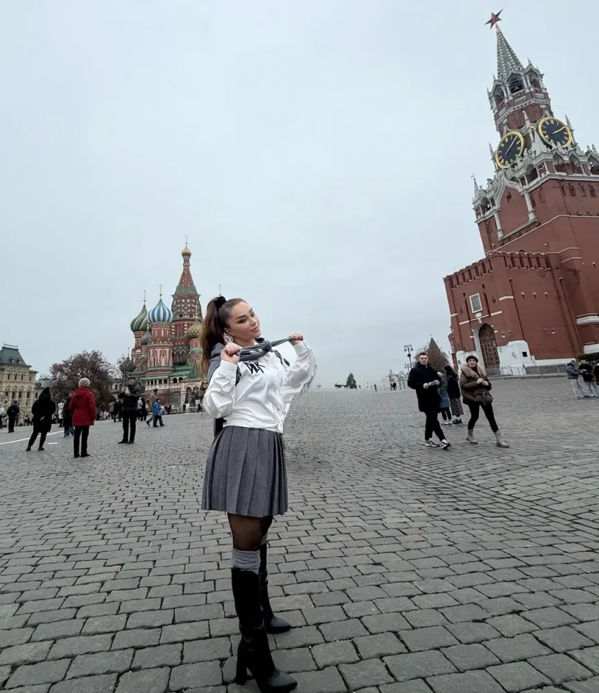 Moskvadan paylaşım etdi