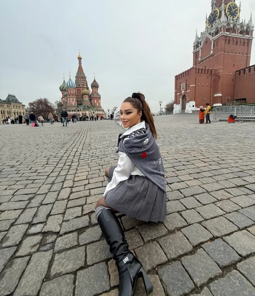 Moskvadan paylaşım etdi