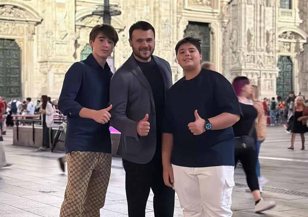 Emindən oğlanlarına təbrik