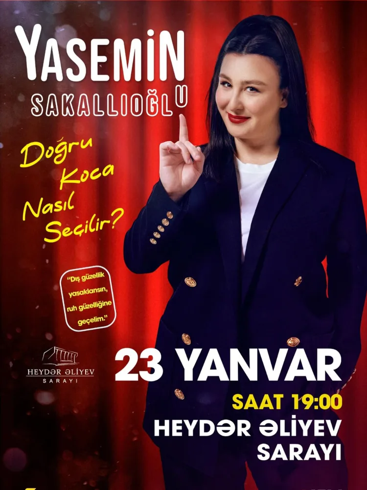 Yasemin Sakallıoğlu Bakıda konsert verəcək