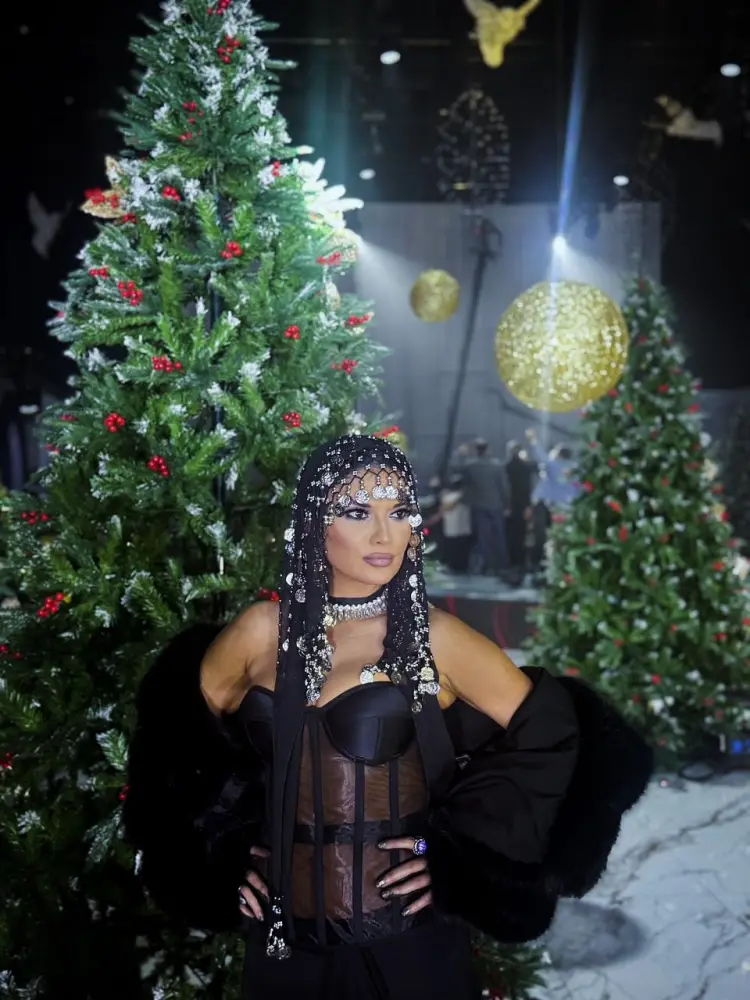 Natavanın AzTV-dəki geyimi diqqət çəkdi