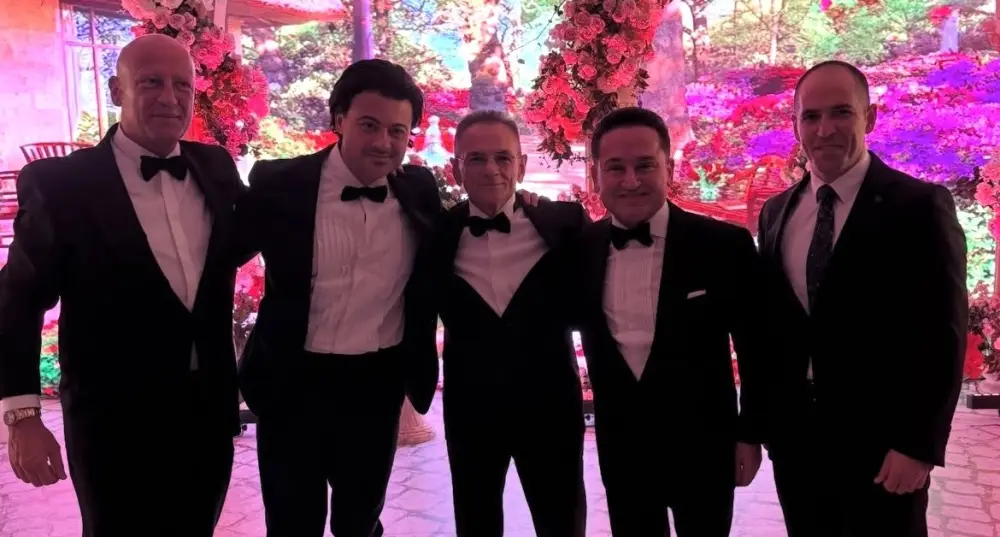 Mədət Quliyev Murad Dadaşovun oğlunun toyunda iştirak edib