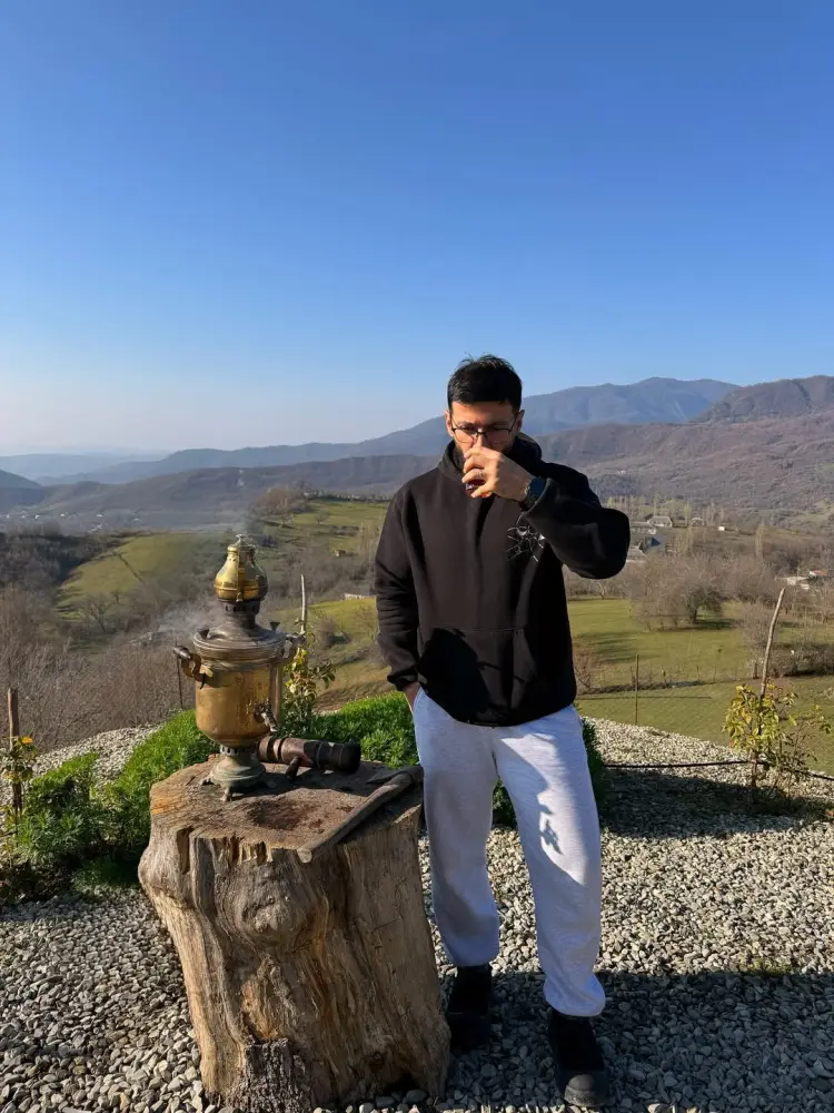 Abbas Bağırov Şamaxıda...