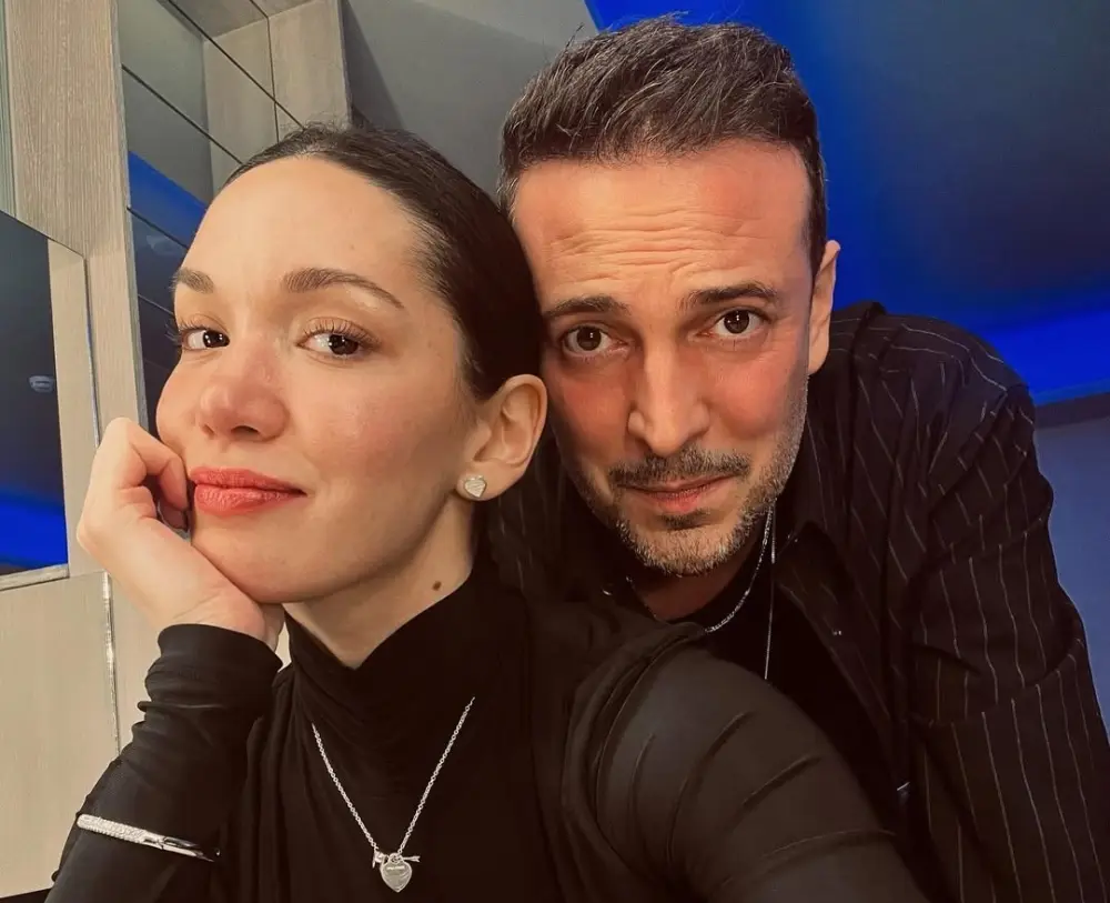 Sevgilisini tək  buraxmadı 