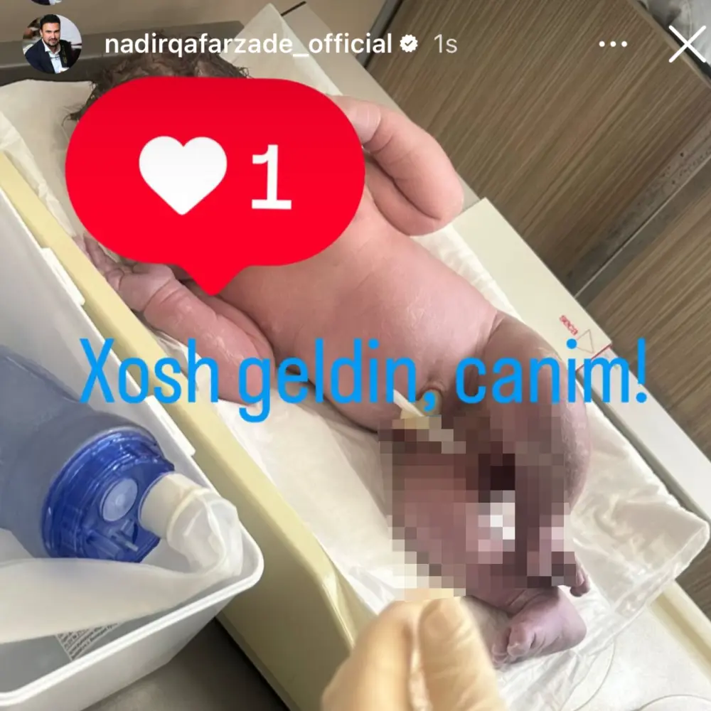 Nadir Qafarzadə baba oldu