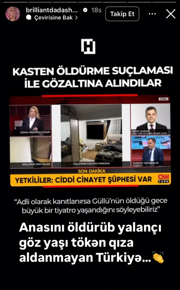 “Anasını öldürüb yalançı göz yaşı tökən…”