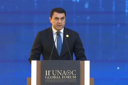 Adil Kərimli UNAOC Dostlar Qrupunun Yüksək Səviyyəli Görüşündə çıxış edib