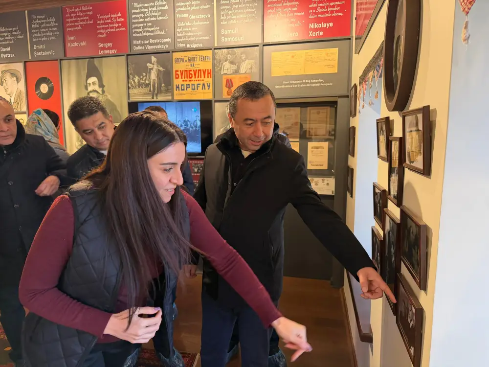 Özbəkistanın nümayəndə heyəti Şuşa şəhərində olub