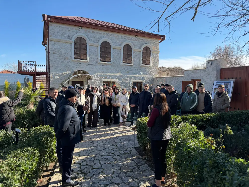 Özbəkistanın nümayəndə heyəti Şuşa şəhərində olub