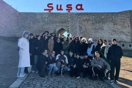 Özbəkistanın nümayəndə heyəti Şuşa şəhərində olub