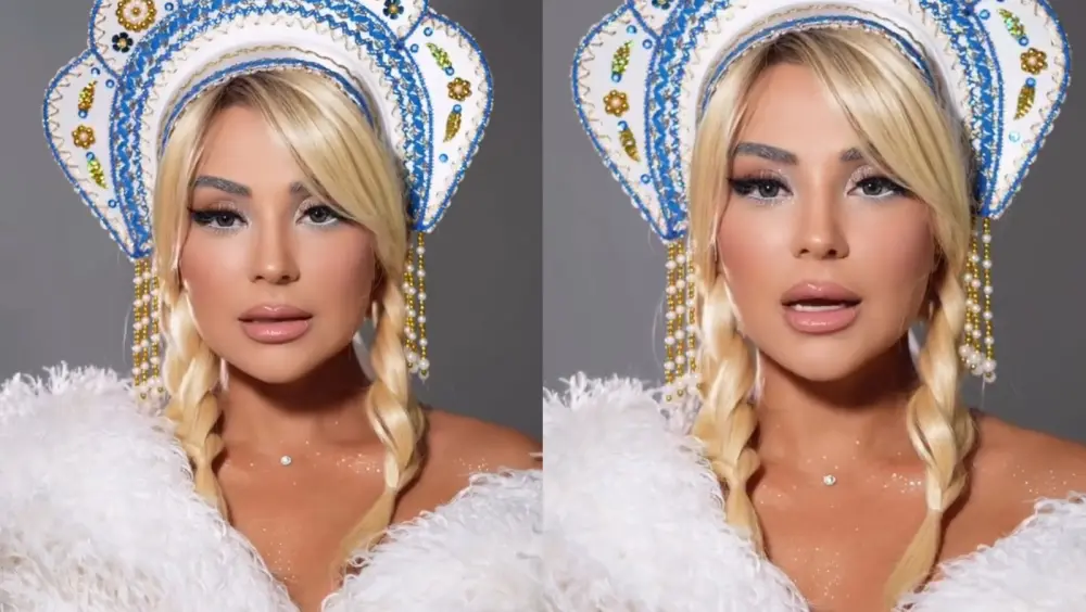 Vüsalə sarışın oldu