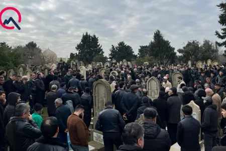 Ağakərim dəfn edildi
