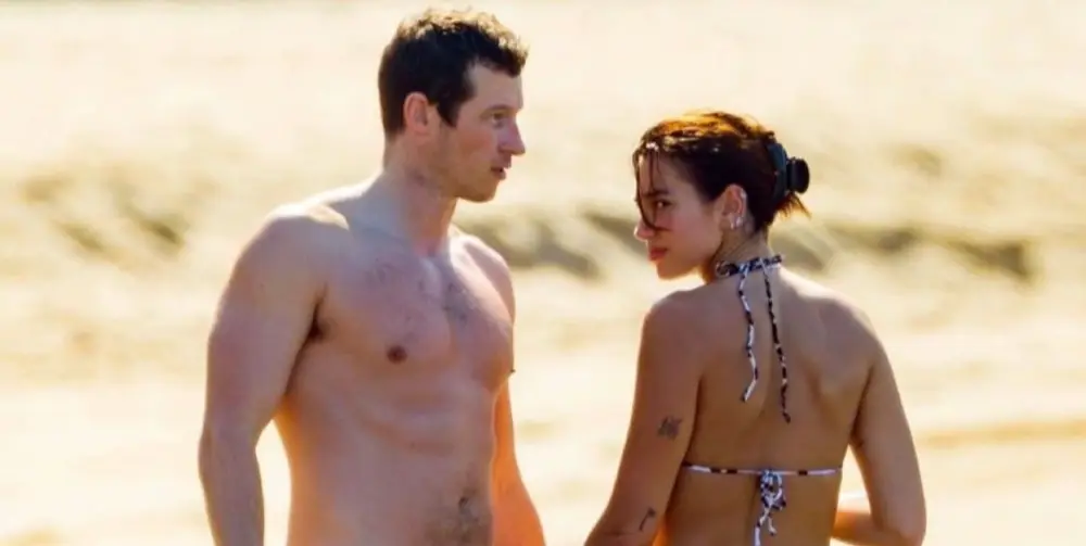 Dua Lipa nişanlısı ilə istirahətdə