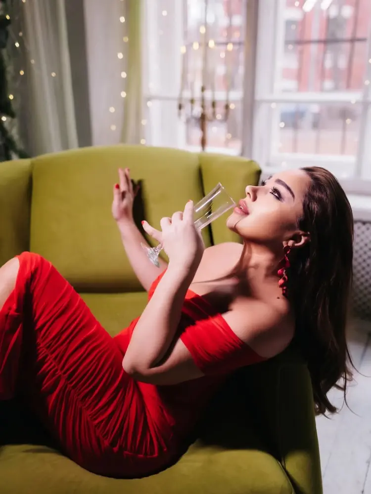 Xatirə Moskvada fotosessiya etdirdi