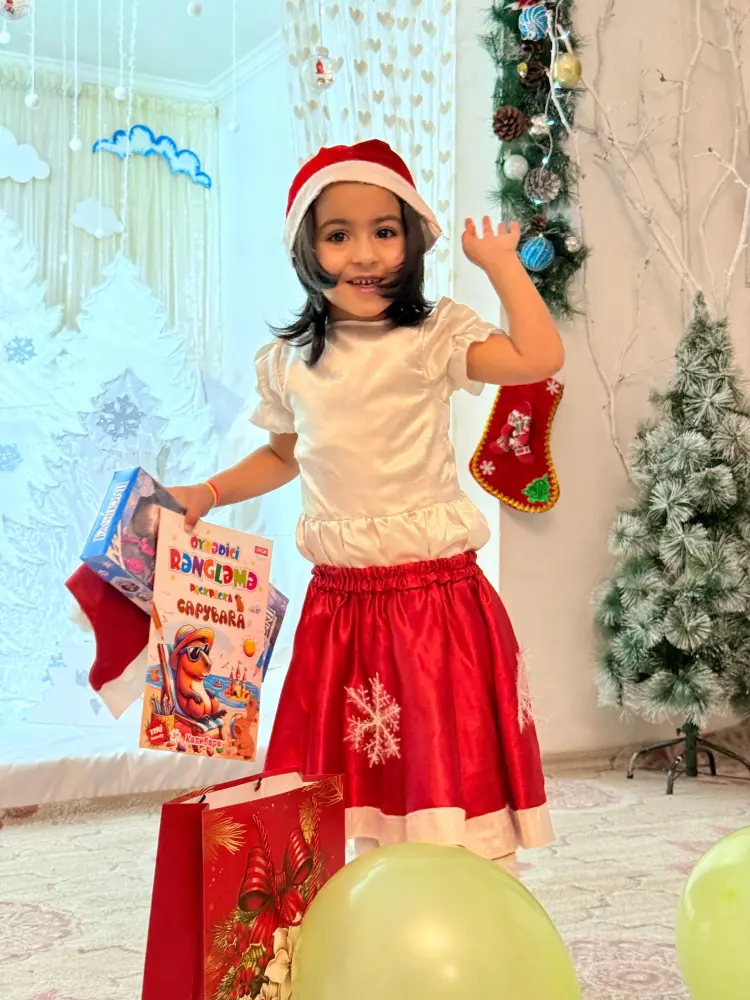 Leyla Əliyevanın təşəbbüsü ilə Gəncədə uşaq evində Yeni il tədbiri keçirilib