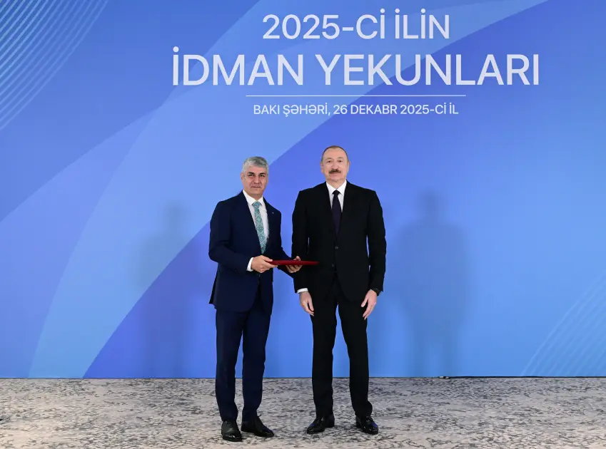 İlham Əliyev bu idmançılara ev verdi