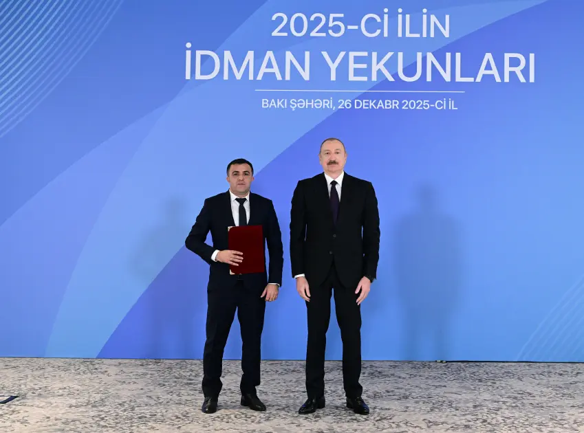 İlham Əliyev bu idmançılara ev verdi