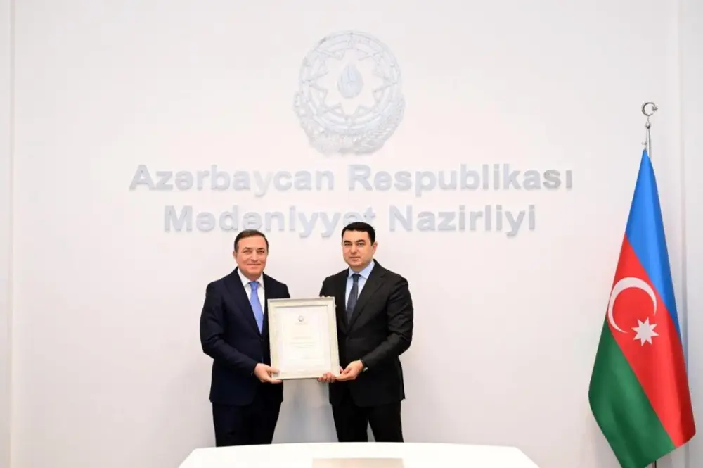 Mədəniyyət xadimlərinə dövlət təltifləri təqdim olundu - Fotolar