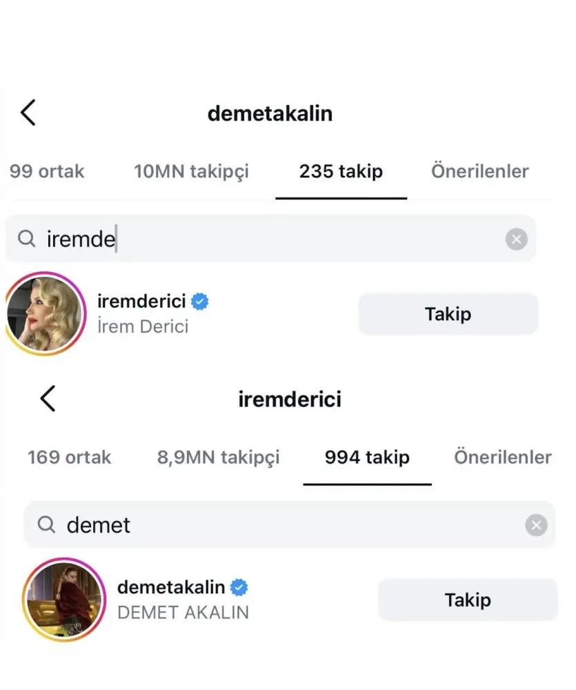 İrem və Demet barışdı