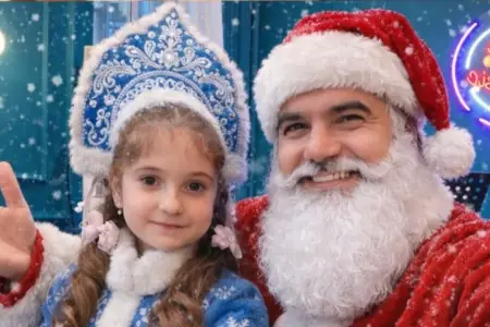 Elşən Şaxta baba oldu