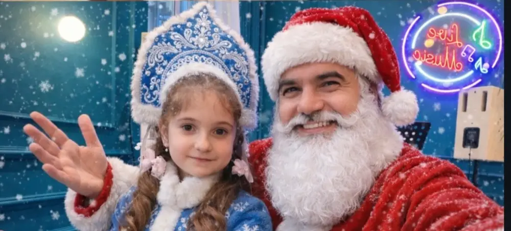 Elşən Şaxta baba oldu