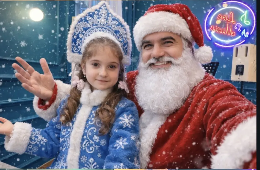 Elşən Şaxta baba oldu