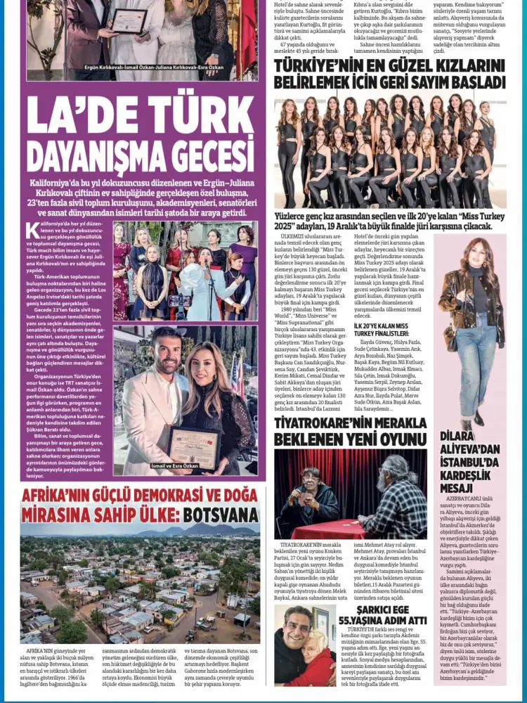 Dilarə Əliyeva türk mediasında