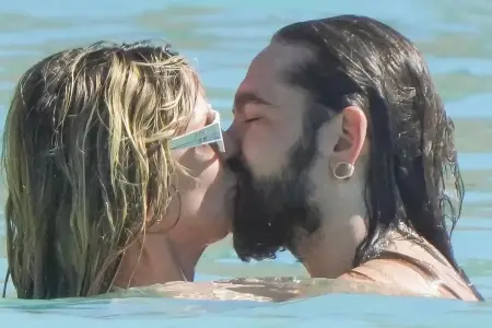 Heidi Klum istirahətdə