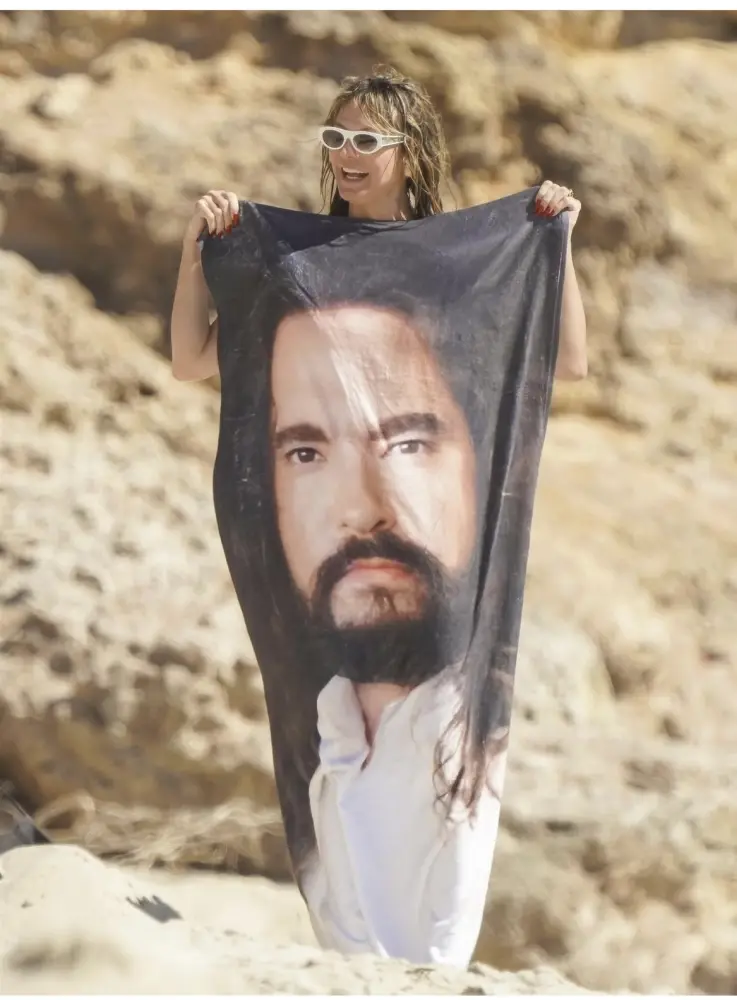 Heidi Klum istirahətdə