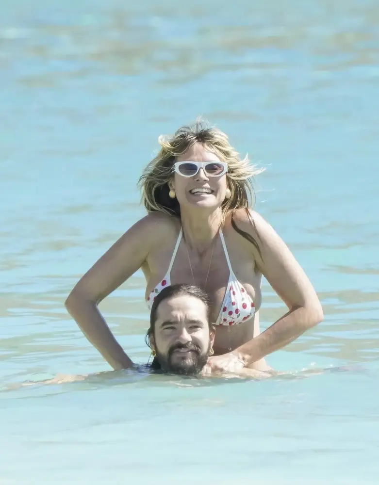 Heidi Klum istirahətdə