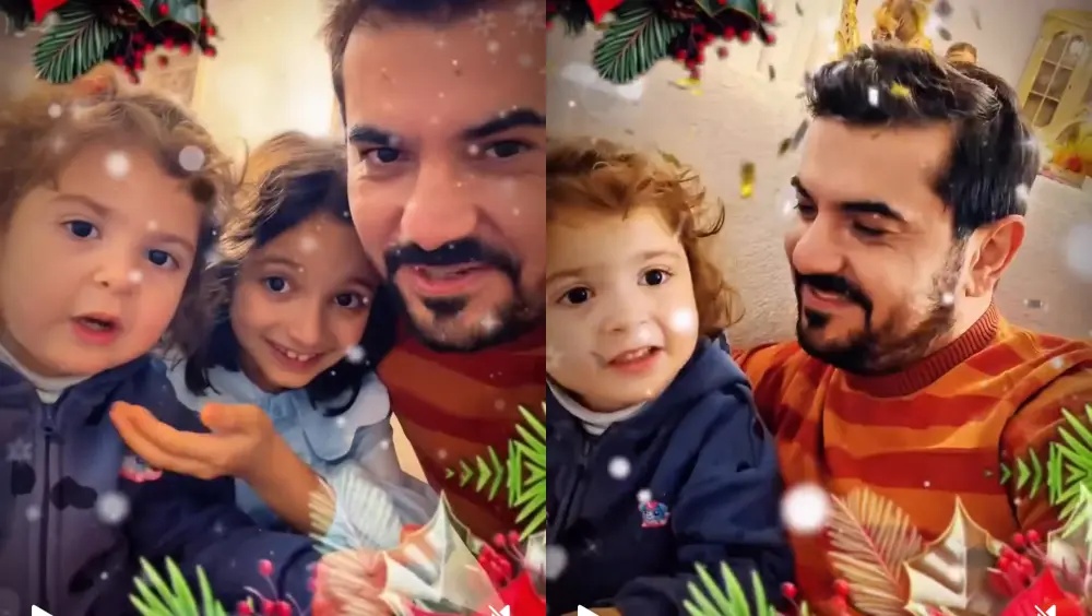 Elşən bayramda onların övladları ilə…