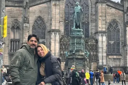 Bu dəfə Edinburqa getdilər