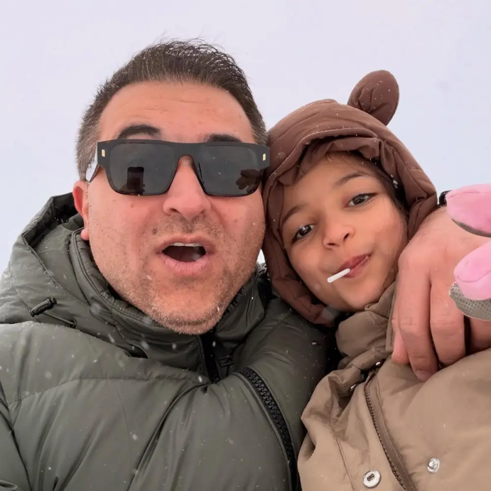 İlkinin ailəsi ilə Yeni il tətili…