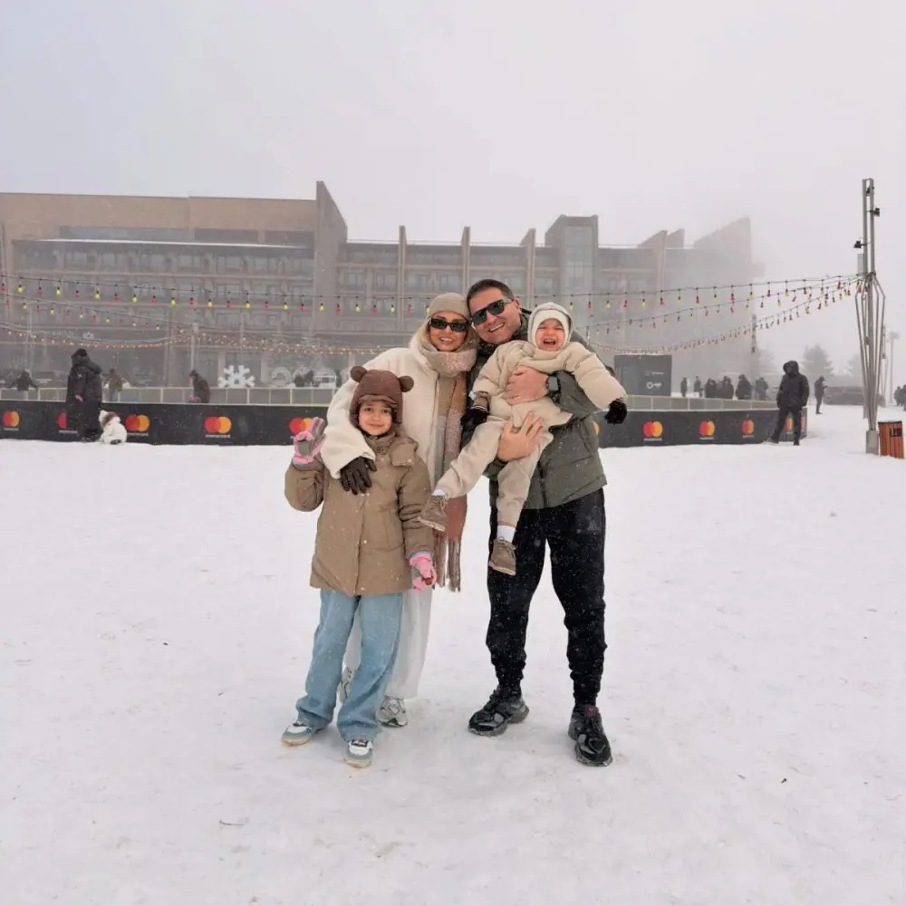 İlkinin ailəsi ilə Yeni il tətili…