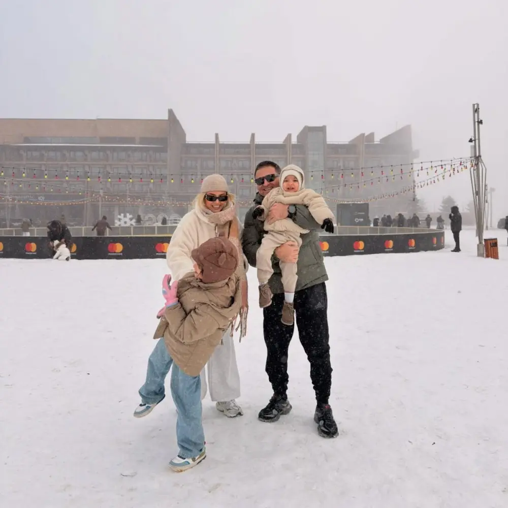 İlkinin ailəsi ilə Yeni il tətili…