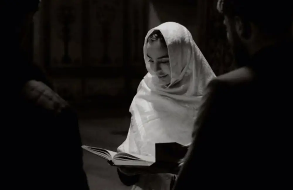 Leyla Əliyeva məsciddə - Fotolar