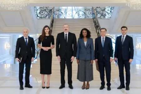 Prezident yerli kanallara müsahibə verdi - Video