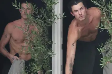 Müğənni yarıçılpaq halda görüntüləndi