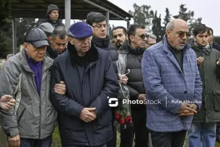 Sevinc Kərimova dəfn edildi - Fotolar